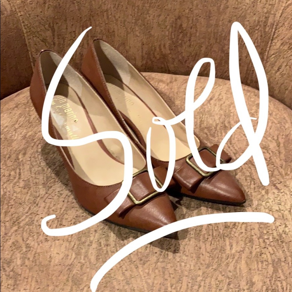 🚫SOLD! Ann Marino Bow-Tie Pumps - EUC!